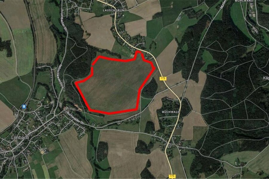 Nach Nein zum Solarpark im vogtländischen Limbach: Jetzt spricht der Investor - Diese Fläche in Limbach bleibt Ackerland.