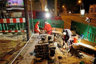 Nach Stromausfall in Chemnitz: Ursache für Kabelexplosion geklärt - Bis zum Sonntagabend waren die Reparaturarbeiten an dem explodierten Erdkabel laut Eins Energie behoben. 