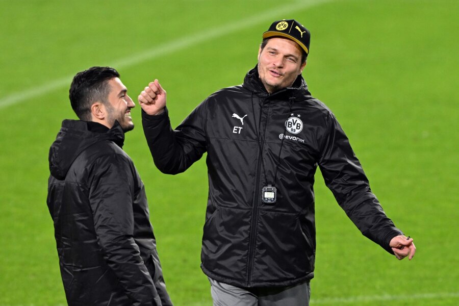 Nach Terzic-Aus: Sahin neuer Trainer von Borussia Dortmund - Nuri Sahin (l) folgt Edin Terzic und wird neuer BVB-Trainer.