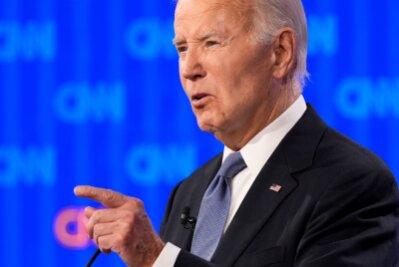 Nach TV-Duell: Bei US-Demokraten geht die Angst um - Joe Biden versuchte, sich angriffslustig zu geben, doch er wirkte kraftlos.