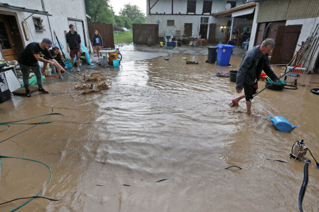 Nach Überschwemmungen in Glauchau: "Das war kein typisches Hochwasser" - 