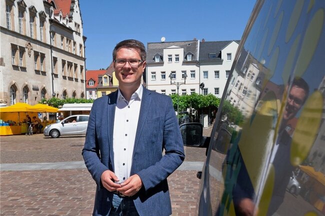 Sven Liebhauser will sich künftig auf die Arbeit als Döbelner Oberbürgermeister konzentrieren und den CDU-Kreisvorsitz abgeben.