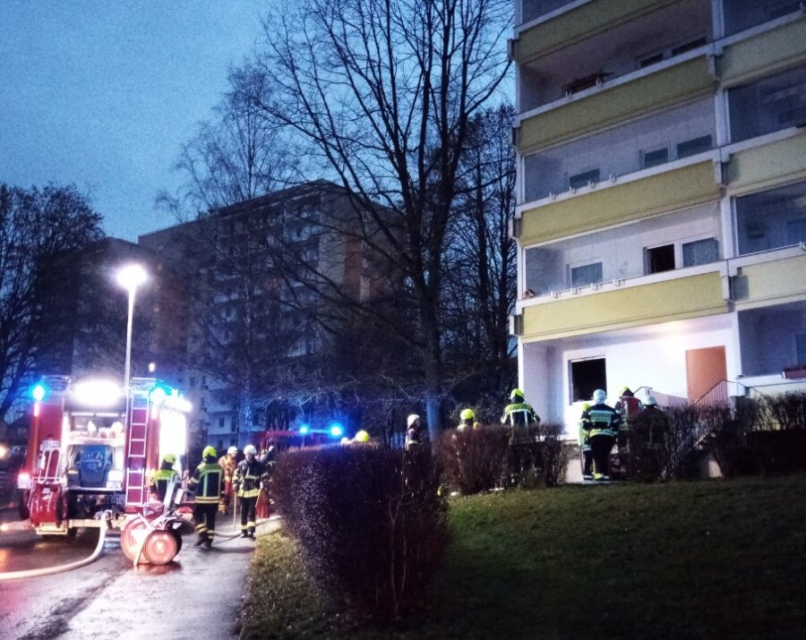Nach Wohnungsbrand in Thalheim: Polizei vermutet Elektrogerät als Brandursache - 