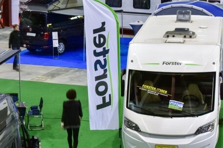 Nachfrage nach Reisemobilen so groß wie seit Jahren nicht - In der Messe Chemnitz werden Reisemobile und Caravans verschiedener Firmen und Händler aus Sachsen zu sehen sein.