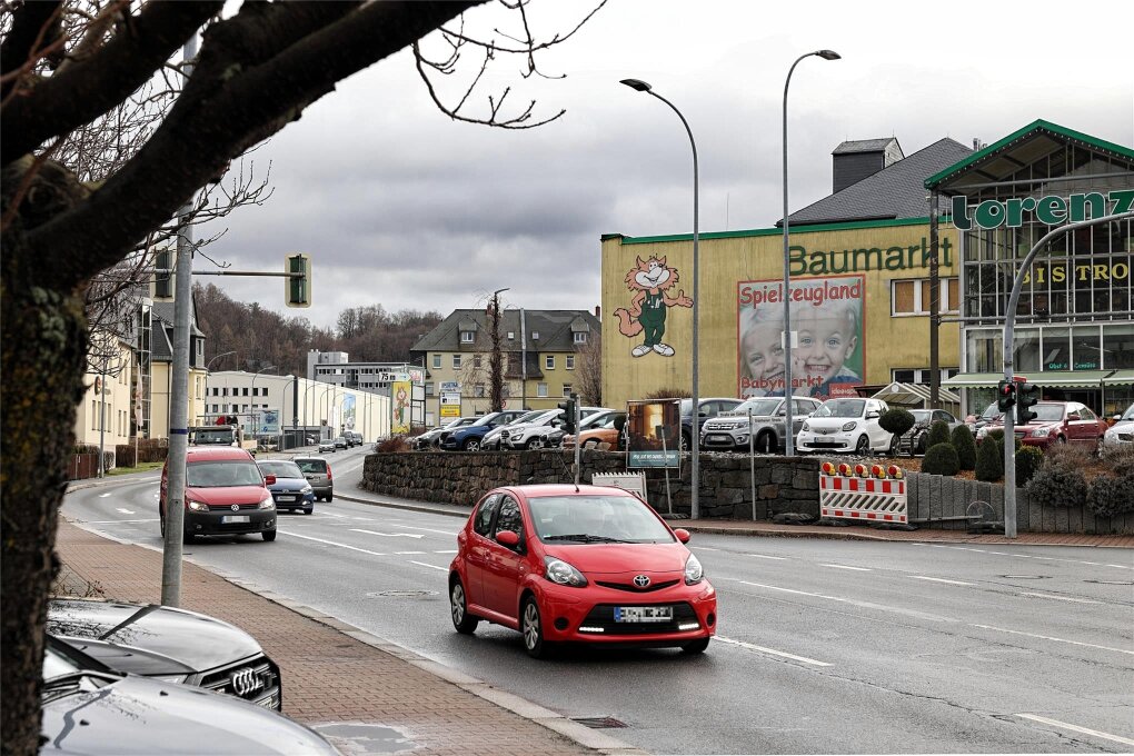 Nächste Baustelle Im Erzgebirge: Teil Der B 101 In Schwarzenberg Wird ...