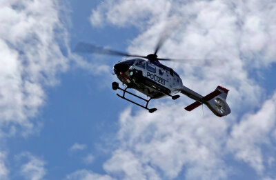 Nächtlicher Hubschrauberlärm über Chemnitz - 