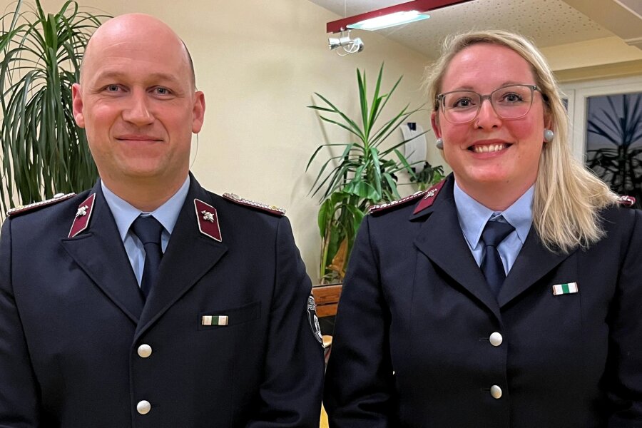 Naundorf: Gemeinderat von Bobritzsch-Hilbersdorf bestätigt neue Wehrleitung - David Lange und Maria Leufert sind zur Ortswehrleitung der Freiwilligen Feuerwehr Naundorf berufen worden.