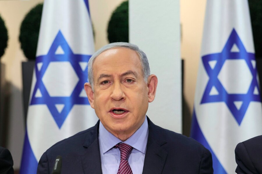 Netanjahu: Krieg bis zur Erreichung aller Ziele - Israels Ministerpräsident Benjamin Netanjahu hält an seinem Kurs fest.