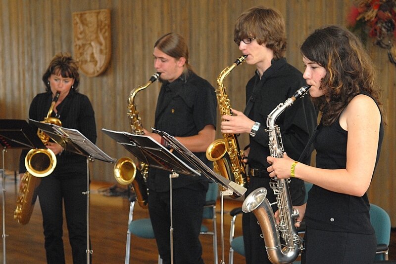 Saxophon-Quartett der Kreismusikschule Mittweida