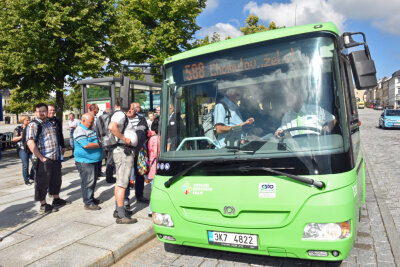 Neue Busverbindung zwischen Marienberg und Chomutov gestartet - 