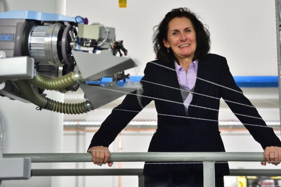 Neue Chefin am Sächsischen Textilforschungsinstitut: Fokus auf Textilrecycling - Heike Illing-Günther ist die erste Frau an der Spitze des STFI. 