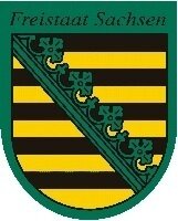 Neue Fördermitteldatenbank für den Freistaat Sachsen - Wappen des Freistaates Sachsen