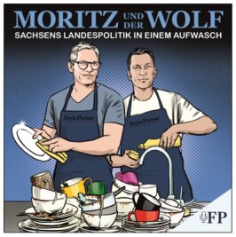 Neue Folge "Moritz und der Wolf": Gibt's bald Schwarzblau in Sachsen, Herr Schuster? - 