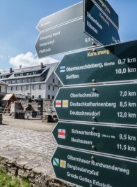 Neue Saison auf Kammweg wird offiziell gestartet - Der Kammweg Erzgebirge-Vogtland führt auch durch das Saigerhütten-areal in Olbernhau. 