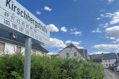 Neue Schilder in Kirschbergsiedlung: Stadt erfüllt Forderungen - Nach Hinweisen der Einwohner der Kirschbergsiedlung gibt es jetzt an den Seitenarmen der Kirschbergstraße neue Hausnummern-Wegweiser.
