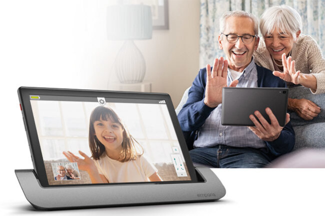 Viel Freude und einfache Bedienung - Smartphone und Tablet für Senioren.
