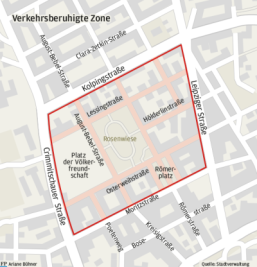Neue Tempo-30-Zone in Zwickau - 