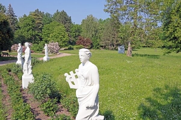 "Neue Welt" soll für eine knappe Million Euro schöner werden - Der Park "Neue Welt" in Zwickau soll nach historischem Vorbild neu gestaltet werden. 