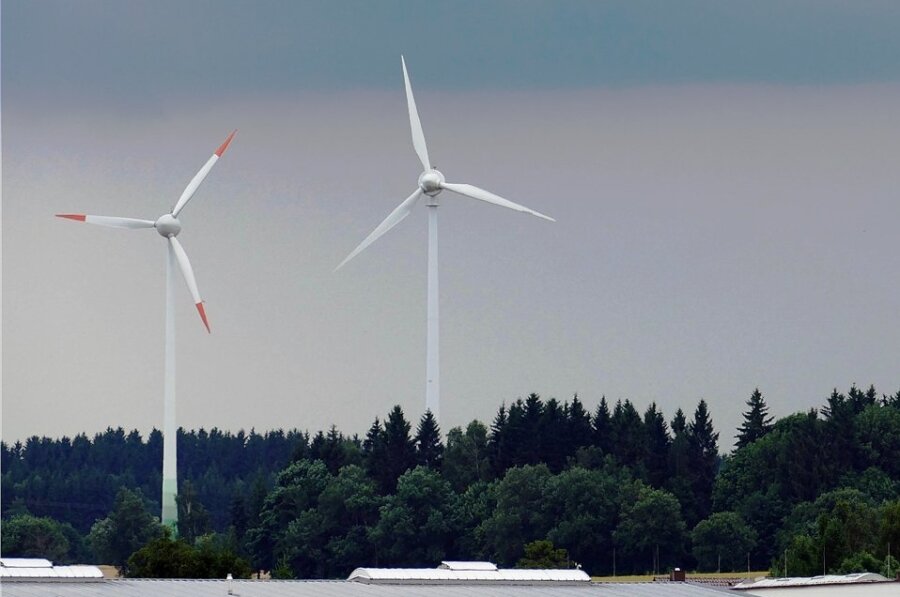 Neue Windräder im Erzgebirge: Immer mehr Gebiete werden gestrichen - Die Windkraft-Gebiete im Erzgebirge schrumpfen weiter.