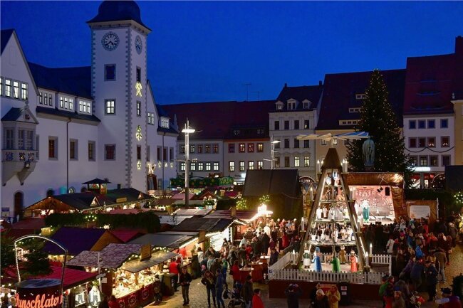 Lang ist es her: 2019 gab es den letzten großen Christmarkt in Freiberg.