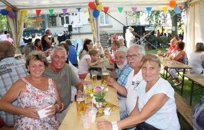 Neuer Anlauf für Dorffest in Lauterbach - Gäste aus Crimmitschau, Gablenz und Fraureuth feierten beim letzten Dorffest am 15. Juni 2019 mit. 