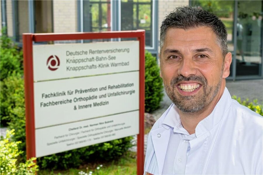 Neuer Chefarzt will Therapie-Angebot an Knappschafts-Klinik Warmbad ausbauen - Der neue Klinikchef: Dr. Norman Bubnick. 