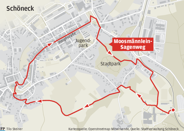 Neuer Kinderwanderweg führt von Ifa-Ferienpark in die Stadt Schöneck - 