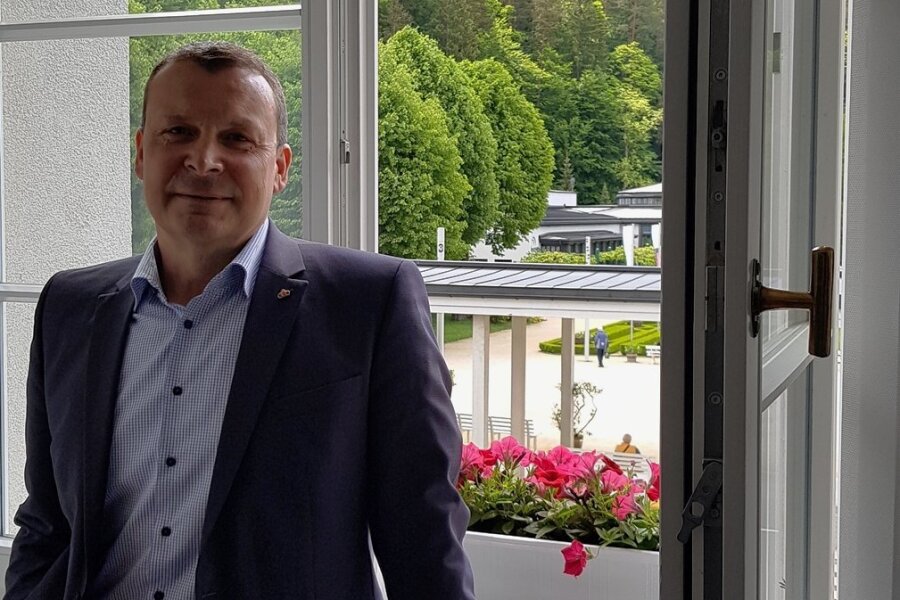 Neuer Staatsbäder-Chef will mehr Gäste aus Franken - Jens Böhmer führt die Sächsische Staatsbäder GmbH in Bad Elster und Bad Brambach.