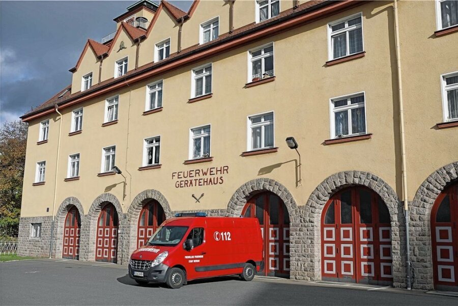 Neues Gerätehaus nicht ad acta gelegt - Das Feuerwehrgerätehaus am Werdauer Breitscheidplatz.