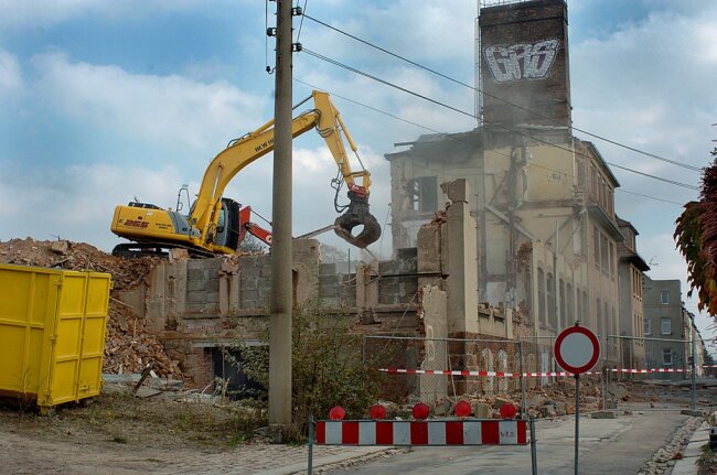 2007 wurde die alte Ruma-Fabrik in Mittweida schließlich abgerissen. 