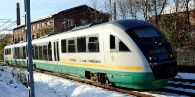 Neumark: Vier Bahnlinien sind in Gefahr - Die Vogtlandbahn ist angesichts der aktuellen Finanzierungspläne des Freistaates besorgt.