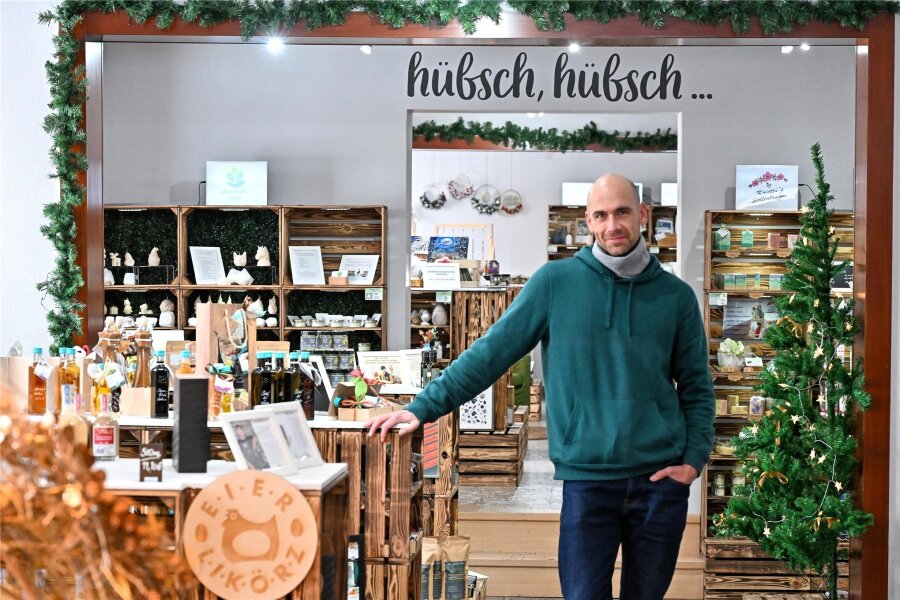 Neuvermietungen vom Brühl bis zum Sonnenberg: Es tut sich was auf der Kreativachse in Chemnitz - Stefan Slogsnat ist Inhaber des neuen Geschäfts „Vanda“, kennt den Standort aber schon lange.