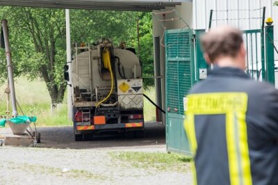 Niederwürschnitz: Gefahrguteinsatz bei Sprengstofffirma - 