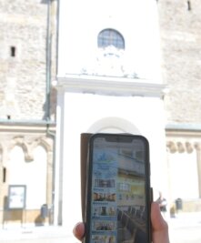 Nikolaikirche zeigt sich von einer anderen Seite - Neu: digitaler Rundgang durch die Freiberger Nikolaikirche. 