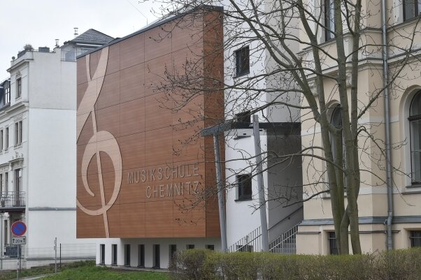 Nimm Platz: Neue Konzertfläche für Chemnitzer Musikschule - Die Chemnitzer Musikschule auf dem Kaßberg.