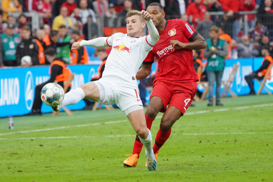 Nkunku rettet Leipzig einen Punkt bei Bayer Leverkusen - 