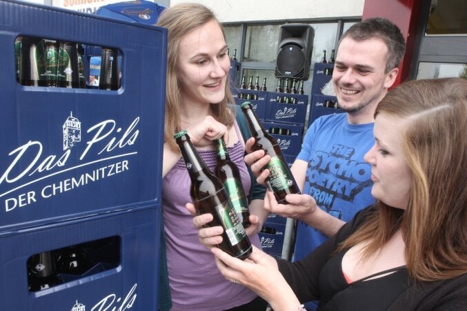 Nun also doch: Chemnitzer Bier zum Stadtfest 2013 - 