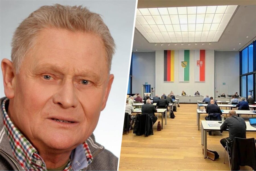 „Nur noch dummes Gelapp“ – Zwickauer Stadtratsurgestein Herbert Reischl nimmt nach 34 Jahren seinen Hut - Herbert Reischl war 34 Jahre lang im Zwickauer Stadtrat vertreten.
