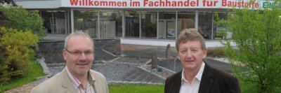 René Georgi (links) und Uwe Pippig von der RHG-Geschäftsführung