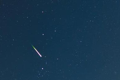 Oberwiesenthal: Meteor verzückt Sternengucker - 