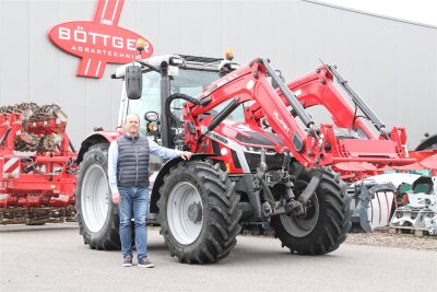 Oederaner Firma präsentieren sich zur Landwirtschaftsausstellung agra in Leipzig - Nico Böttger (Foto) führt als Geschäftsführer den Familienbetrieb Böttger Agrartechnik seit 2007.