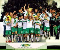 Özil schießt Bremen zum Pokal-Triumph - DFB-Pokalsieger 2008/09: Werder Bremen