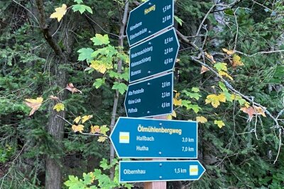 Olbernhau plant Neuauflage der Sieben-Täler-Wanderung - Rund 330 Kilometer Wanderwege sind auf Olbernhauer Flur ausgeschildert.