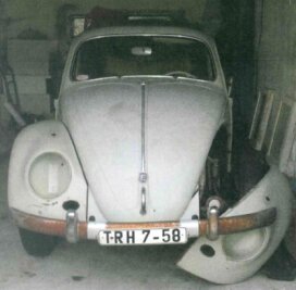 Oldtimer aus Garage gestohlen - Aus einer Garage Am Gewerbegebiet im Weischlitzer Ortsteil Gutenfürst haben unbekannte Täter einen grauen VW Käfer Cabrio, Baujahr 1960, gestohlen.