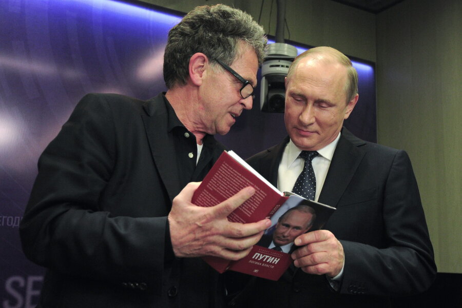 Oligarch bezahlt deutschen Journalisten: NDR prüft rechtliche Schritte - Hubert Seipel (links im Bild) mit dem russischen Präsidenten Vladimir Putin in Moskau.