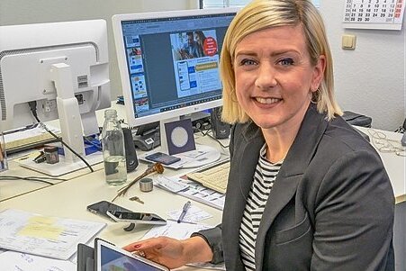 Online-Service: Vertrauen, Entwicklung, Abwechslung - Franziska Krause, Leiterin des Online-Service. 