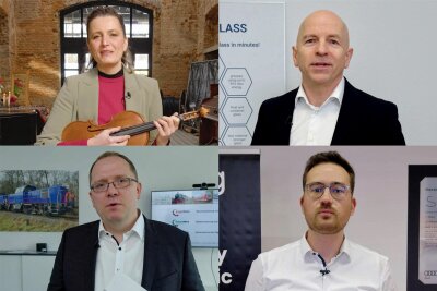 Online-Voting für Gründerpreis „Sachsen gründet - Start-up 2024“ - Kathryn Döhner, Michael Heidan, Robert Reuther und Moritz Spiller - das sind die Kanditaten für den Gründerpreis 2024.