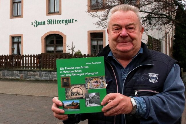 Das Rittergut in Irfersgrün spielt in Peter Burkhardts Buch eine wichtige Rolle.