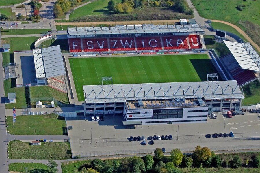Das Zwickauer Stadion bleibt am 4. September leer. Das Ostderby zwischen dem FSV Zwickau und dem Halleschen FC wurde verlegt.