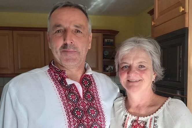 Paar aus dem Vogtland berichtet aus der Ukraine: Den Landwirten fehlt es an Kraftstoff 